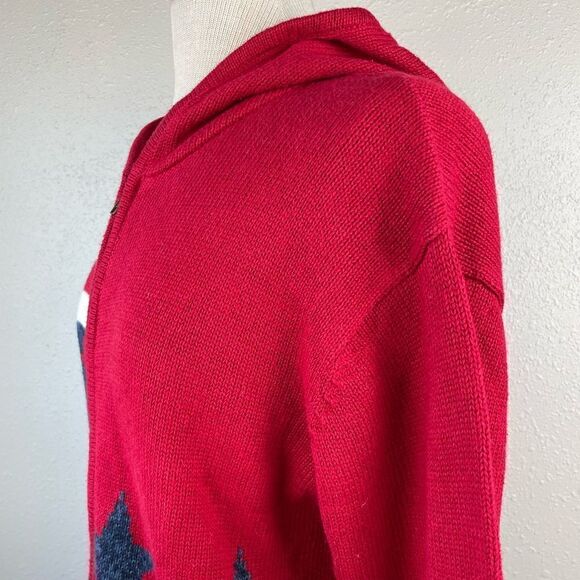 Heirloom Collectibles Full Zip Hooded Sweater Jacket Size L EUC - Picture 4 of 7